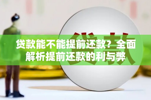 巴彦贷款能不能提前还款？全面解析提前还款的利与弊