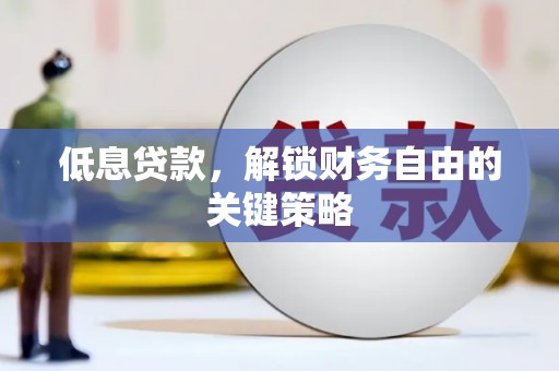 巴彦低息贷款，解锁财务自由的关键策略