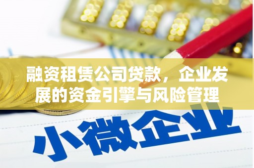 巴彦融资租赁公司贷款，企业发展的资金引擎与风险管理
