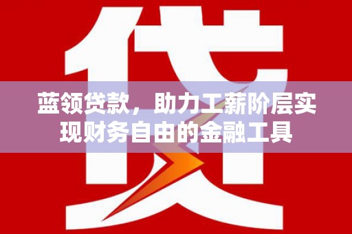 巴彦蓝领贷款，助力工薪阶层实现财务自由的金融工具