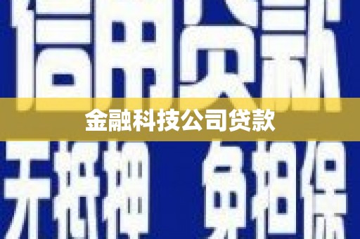巴彦金融科技公司贷款