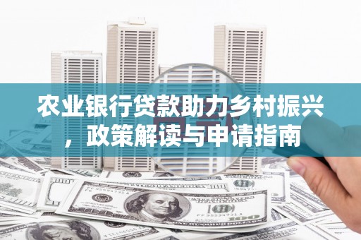 巴彦农业银行贷款助力乡村振兴，政策解读与申请指南
