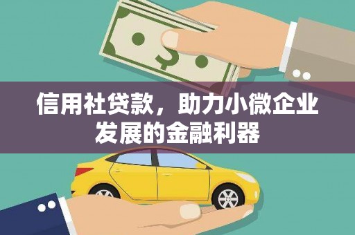 巴彦信用社贷款，助力小微企业发展的金融利器