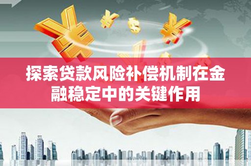 巴彦探索贷款风险补偿机制在金融稳定中的关键作用