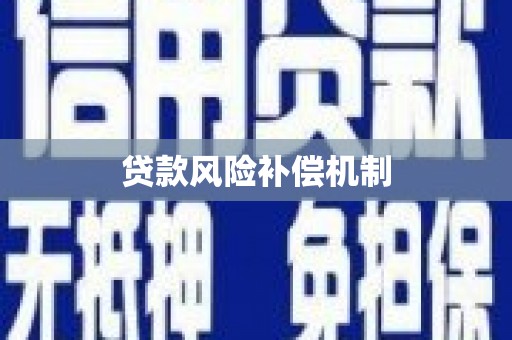 巴彦贷款风险补偿机制